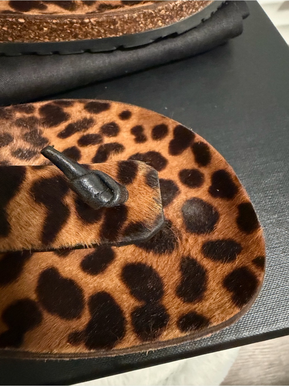 Yves Saint Laurent Animal print sandal - Picture 10 of 10